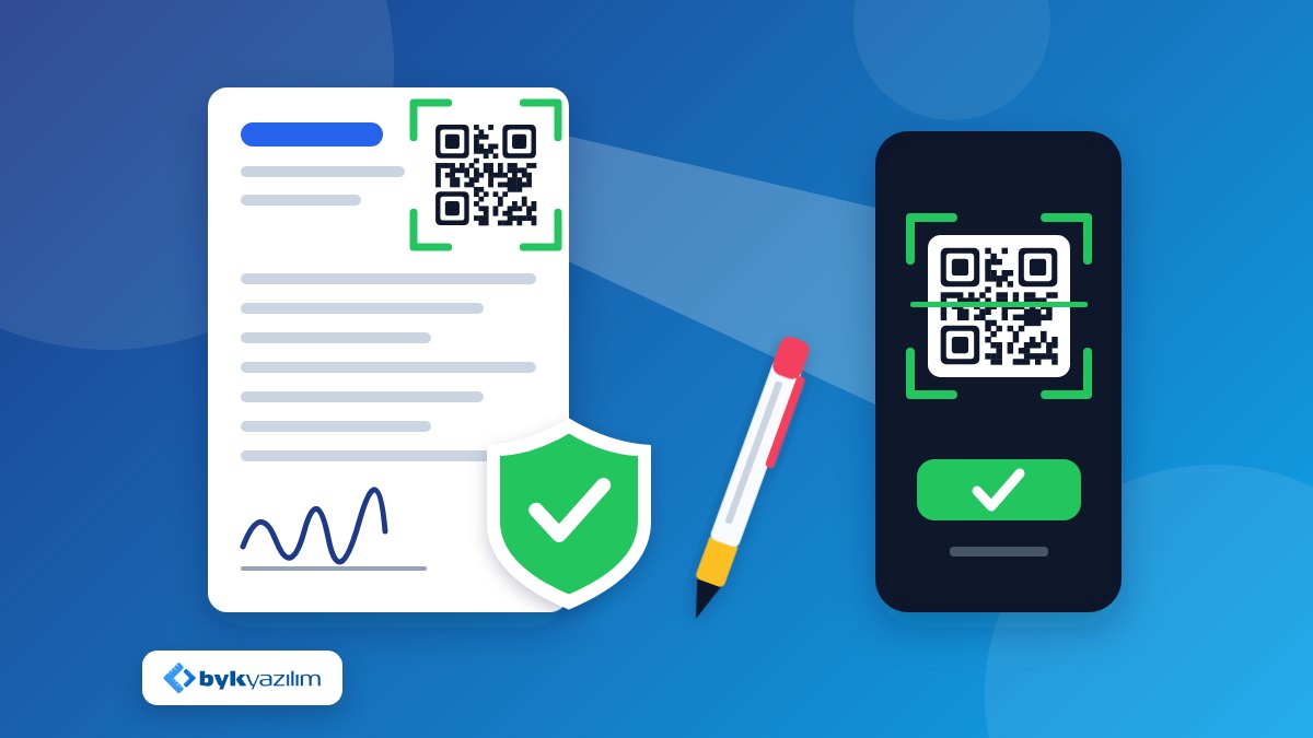E-Signature and QR Code Verification in Laboratory Reports