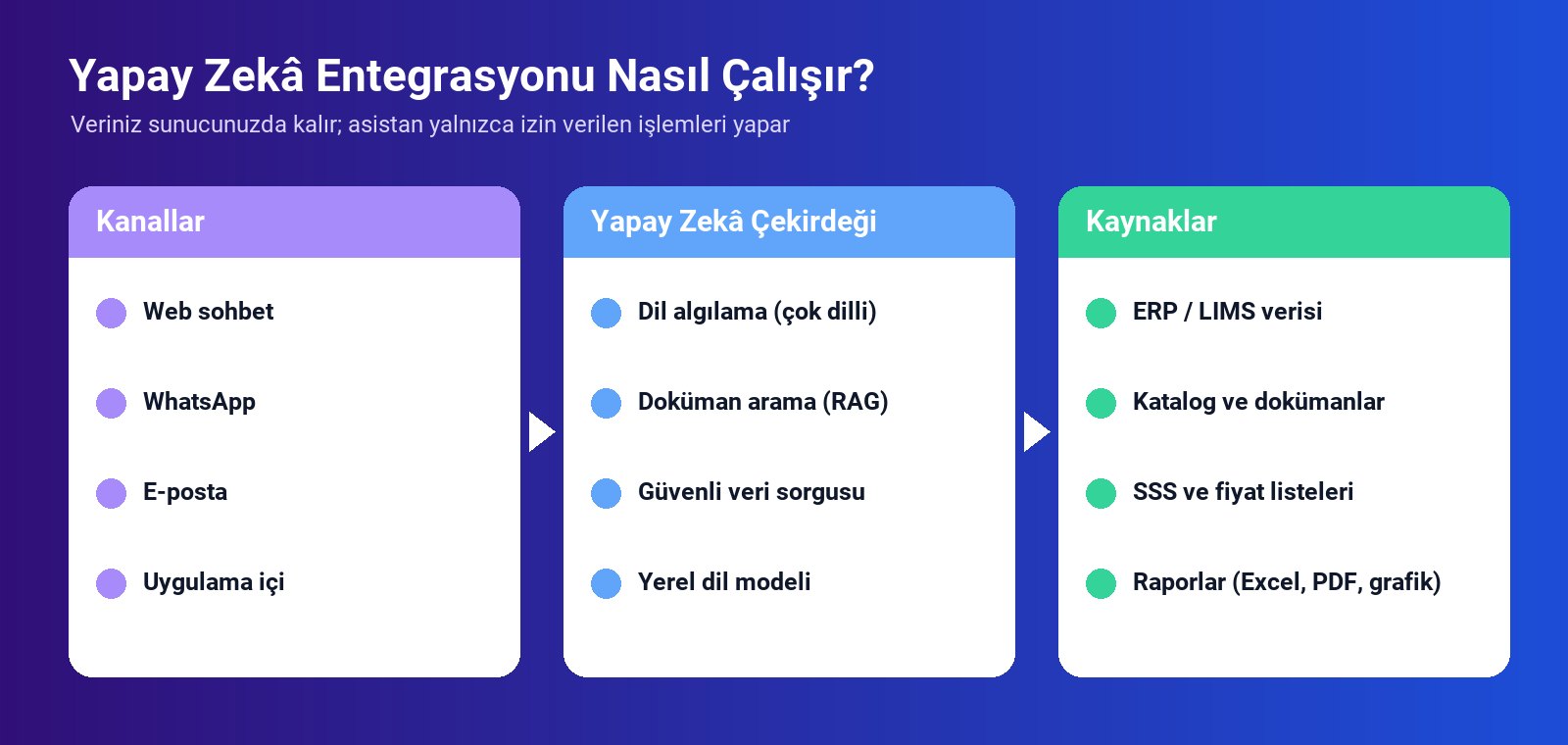 Yazılımınıza Yapay Zekâ Ekleyelim