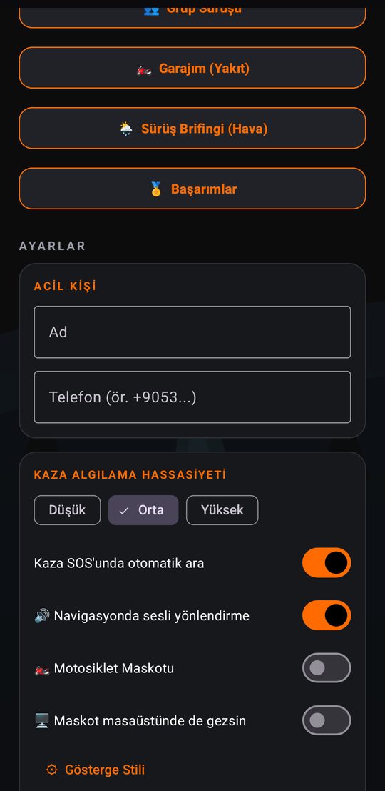 Acil kişi ve kaza algılama